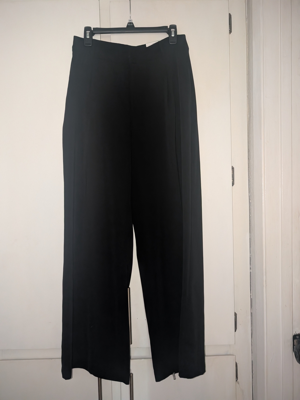 INC International Concepts Black Wide-Leg Women's Pants